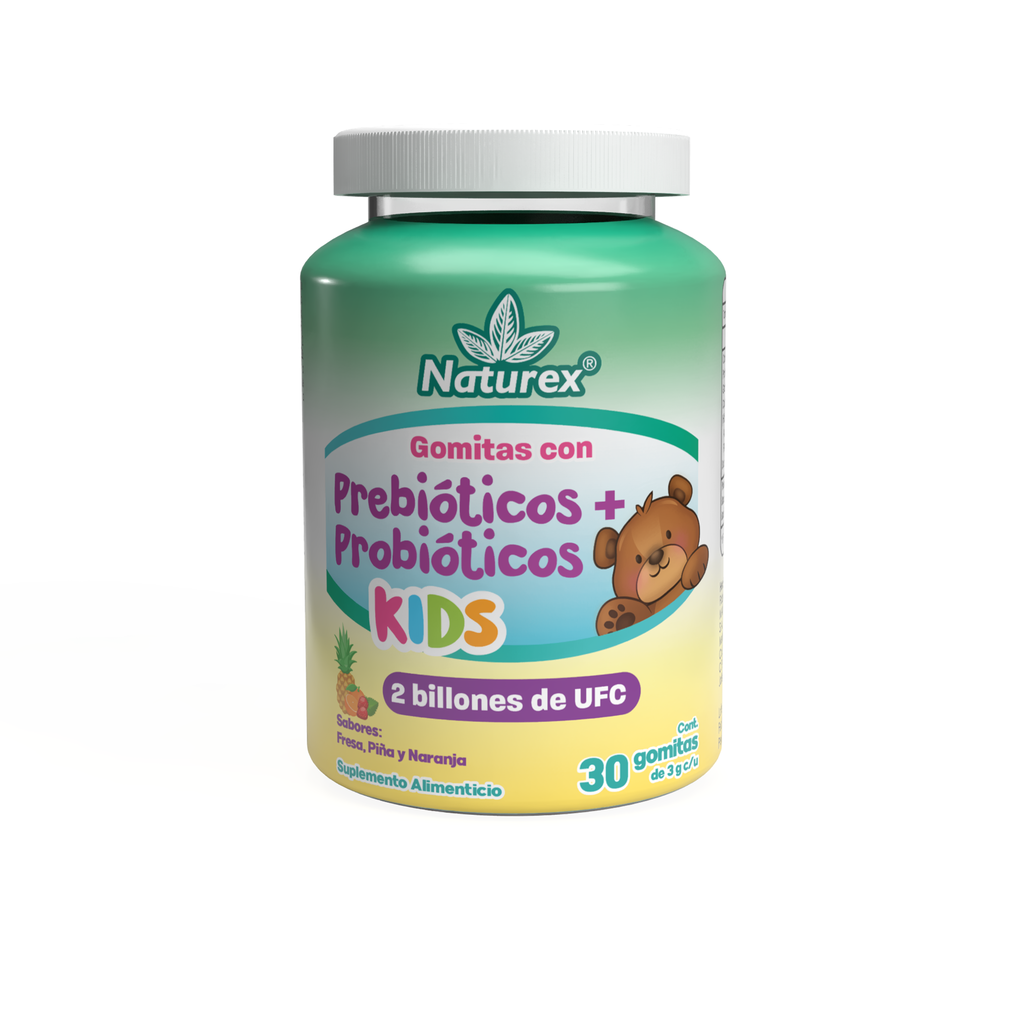 Gomitas Prebióticos + Probióticos Kids